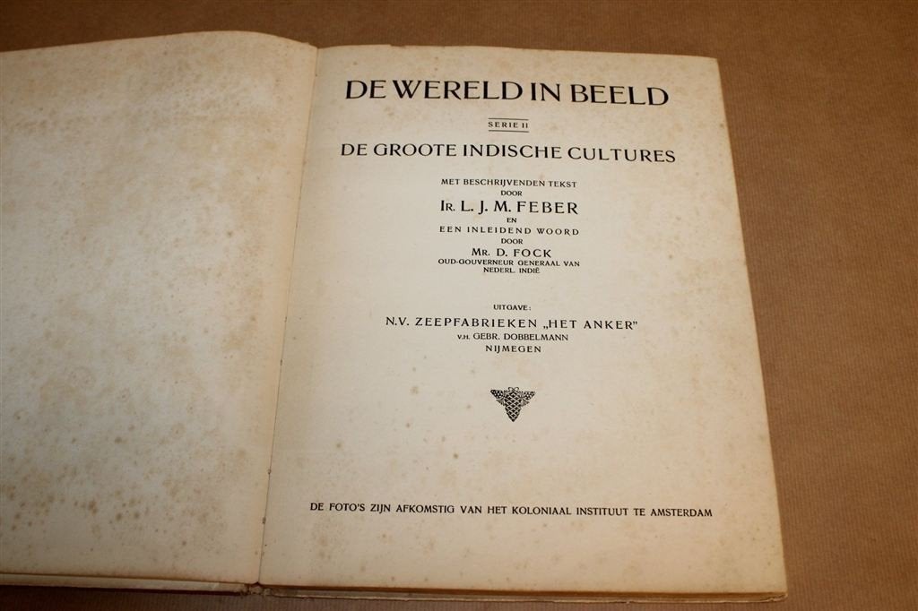 Indische Cultures — NL-Indie Plaatjesalbum Compleet 1929, Ophalen of Verzenden, Gelezen