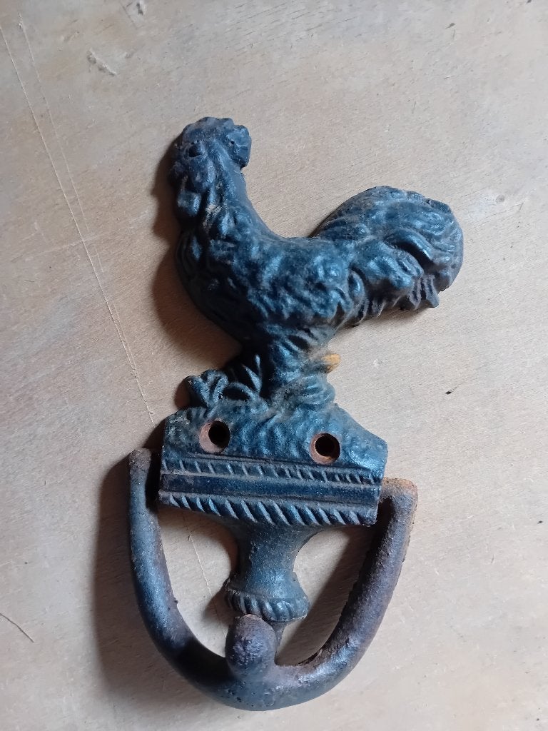 Deurklopper Haan Gietijzer, Ophalen of Verzenden