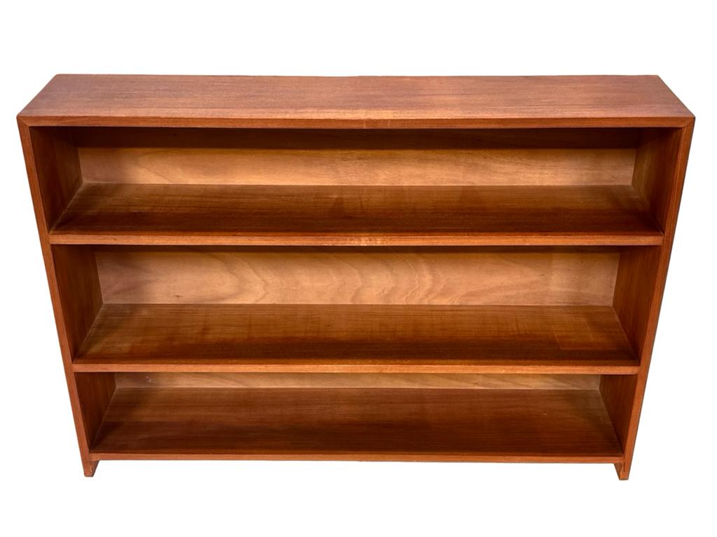 Vintage Boekenkast Kastje Jaren '60 Teak Fineer, Huis en Inrichting, Kasten | Boekenkasten, Met plank(en), Gebruikt, Vintage, 50 tot 100 cm