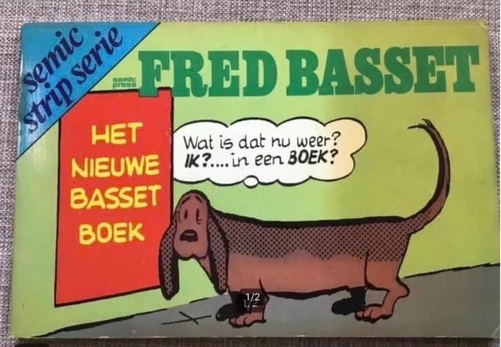 Fred Basset door Alex Graham., Eén stripboek, Ophalen of Verzenden, Gelezen