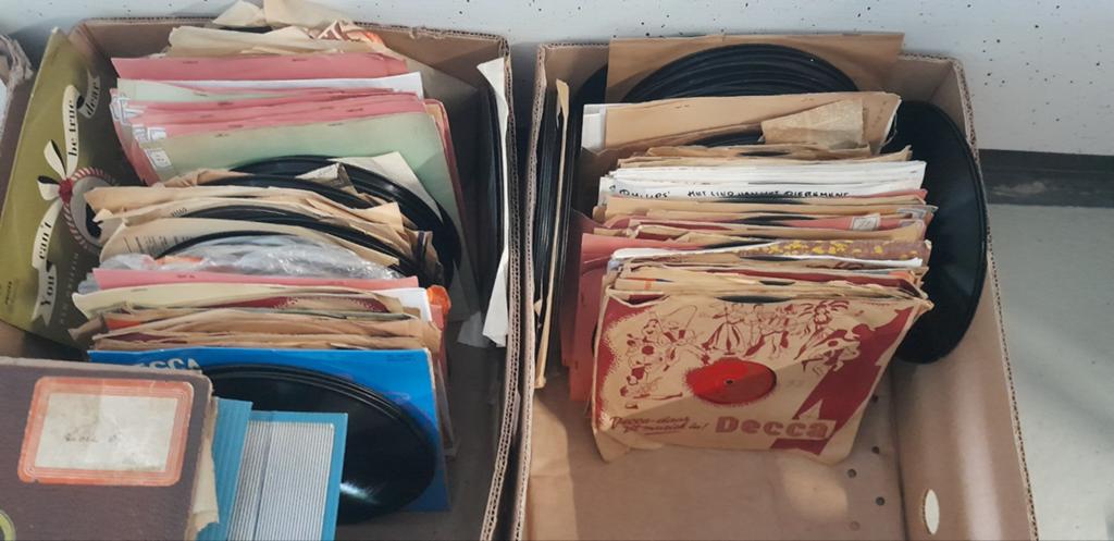78 toeren platen verzameling, Cd's en Dvd's, Vinyl | Overige Vinyl, Ophalen, Voor 1960, Gebruikt, 10 inch