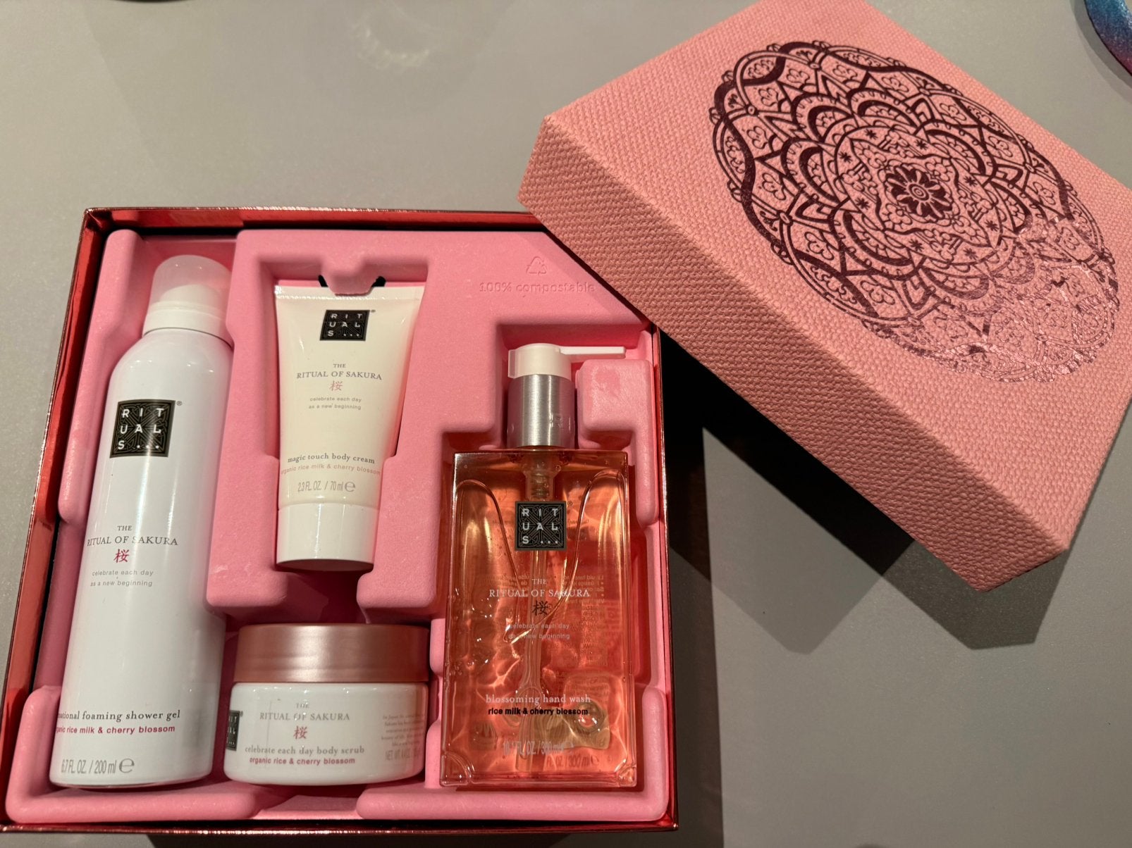 Rituals sakura (cadeau) set, Sieraden, Tassen en Uiterlijk, Uiterlijk | Lichaamsverzorging, Ophalen of Verzenden, Zo goed als nieuw