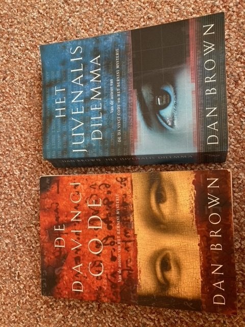 De Da vinci code en het Juvenalis dilemma van Dan Brown, Ophalen of Verzenden, Gelezen, Dan Brown