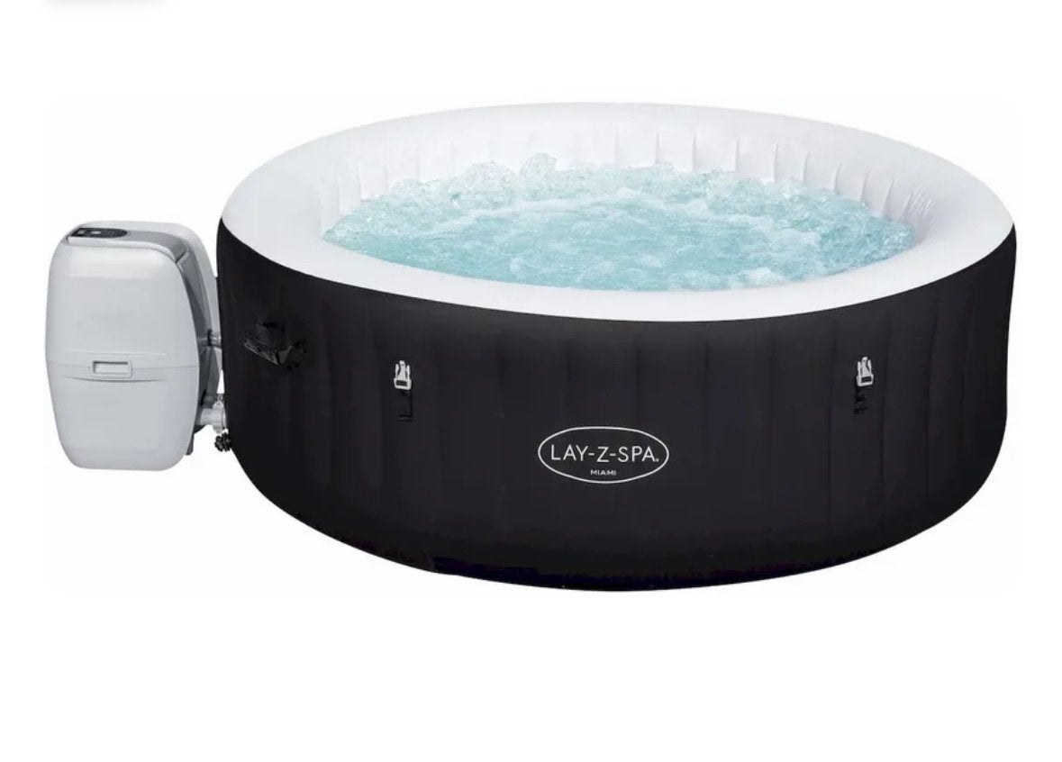 Lay-Z-Spa Miami opblaasbare jacuzzi, Minder dan 80 cm, Opblaaszwembad, Rond, Ophalen of Verzenden