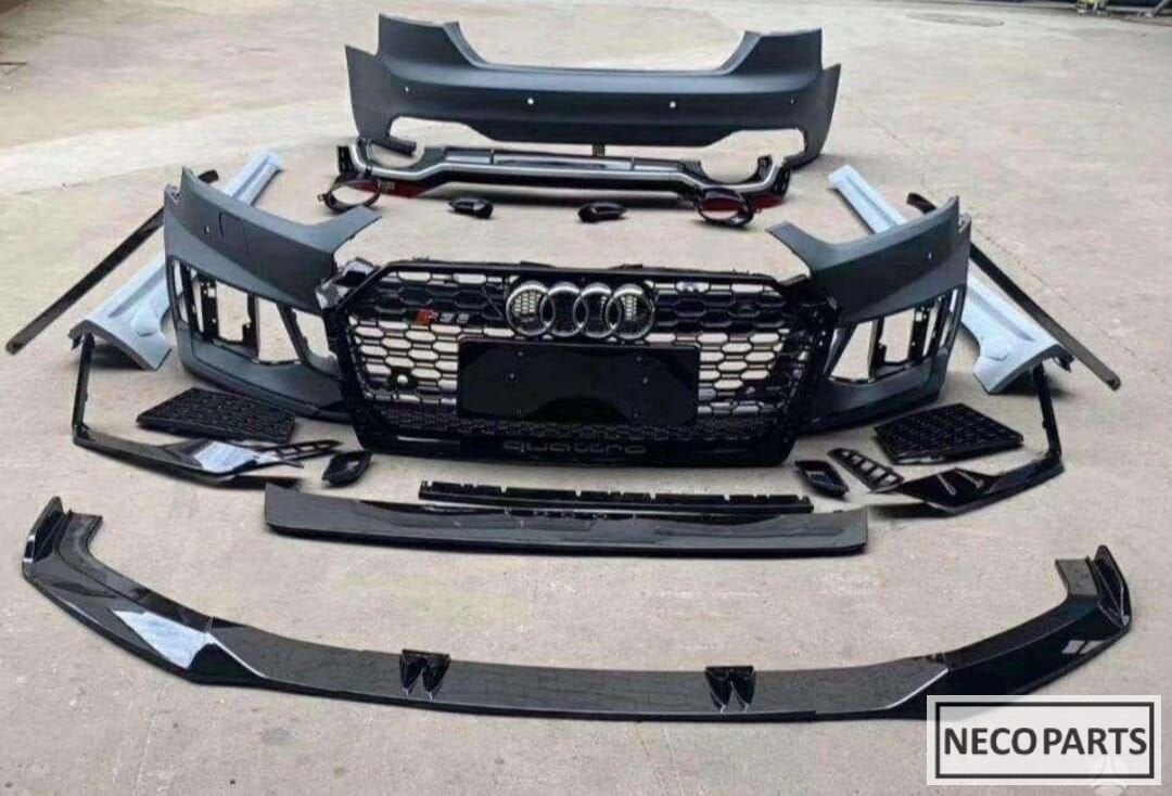 AUDI A5 RS5 S5 BODYKIT RS PAKET VOORBUMPER RS BUMPER RS VOOR, Gebruikt, -, Achter, -