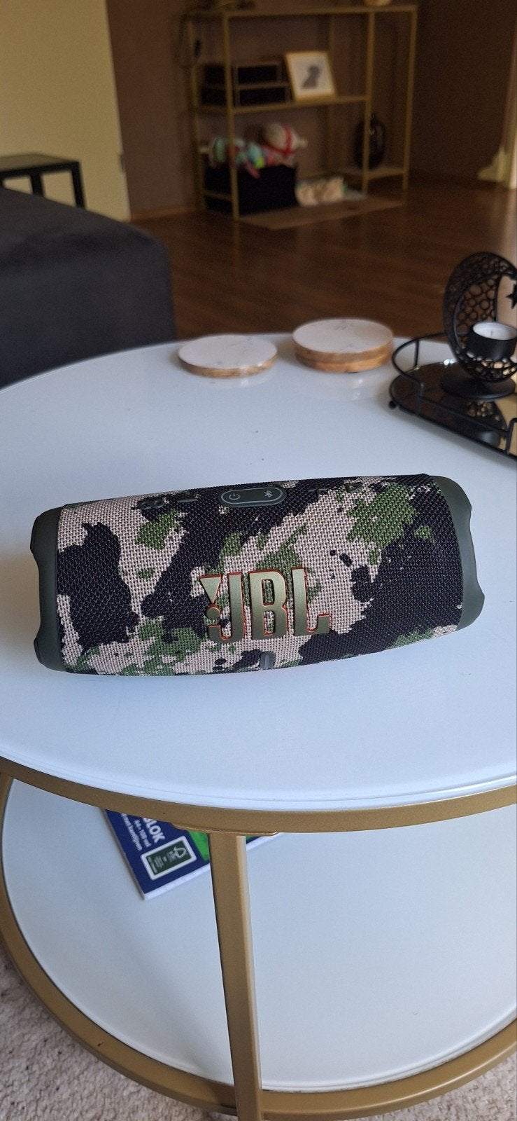 JBL Charge 5 Originele Draagbare Bluetooth Speaker Camo, JBL, Zo goed als nieuw, Ophalen, Bluetooth