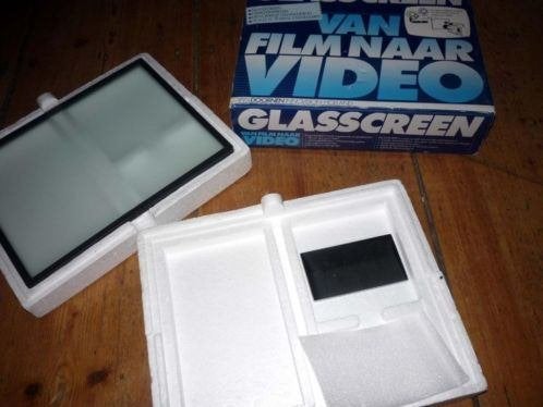8mm Van Doornen Glasscreen Standaard of Rondo versie -, Ophalen of Verzenden, 8mm film