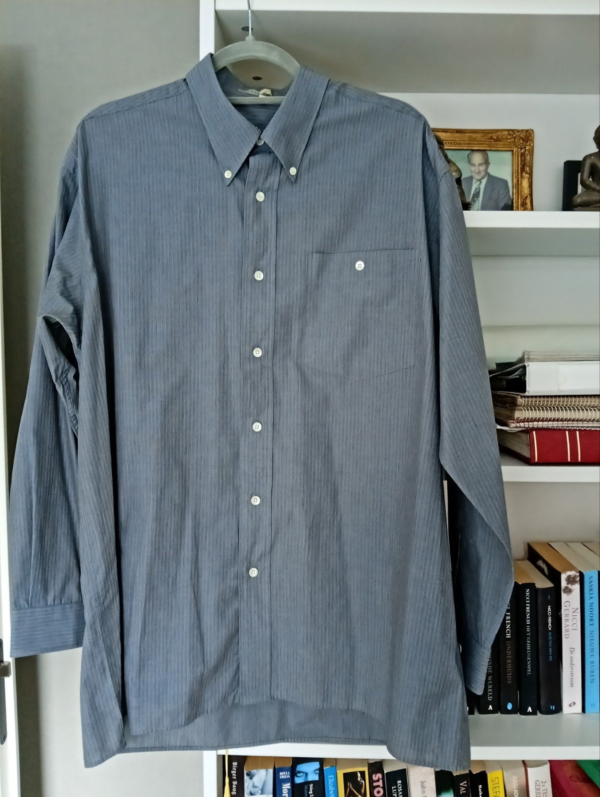 Nieuwe heren blouse - Designers Exquisit - XL (43/44), Nieuw, Ophalen of Verzenden, Grijs, Halswijdte 43/44 (XL)