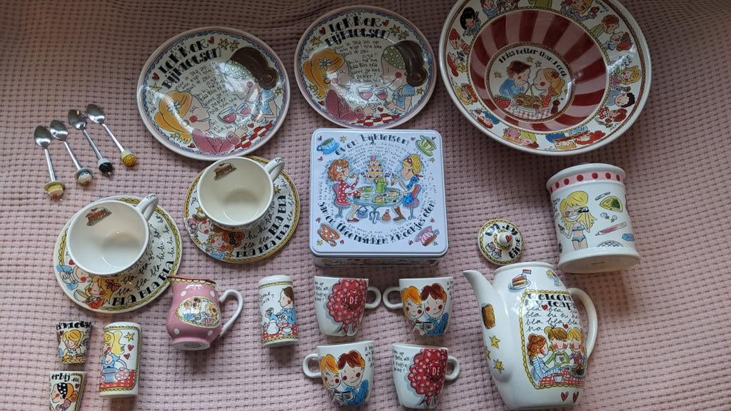Uitgebreid Blond Amsterdam servies - zo goed als nieuw, Ophalen, Blond Amsterdam, Zo goed als nieuw, Aardewerk