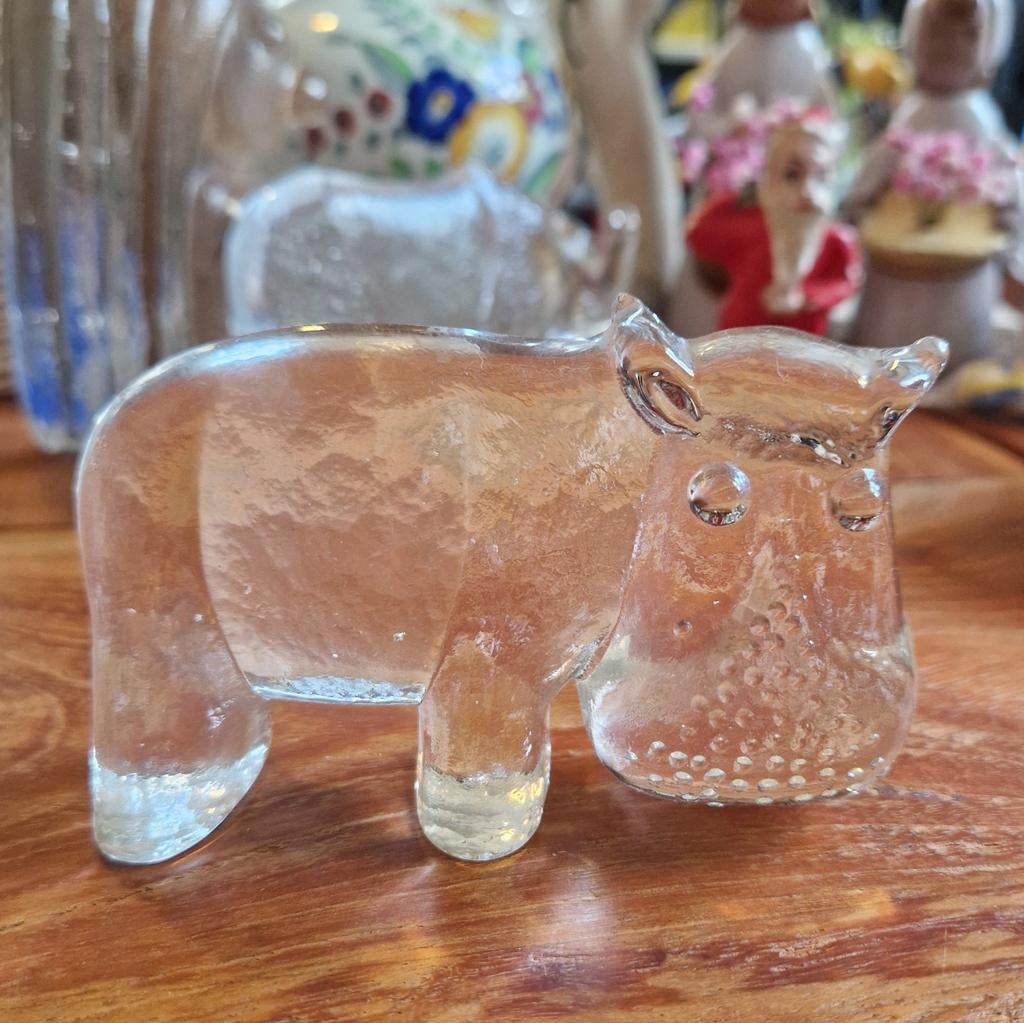 Nijlpaard Glas, Ophalen of Verzenden