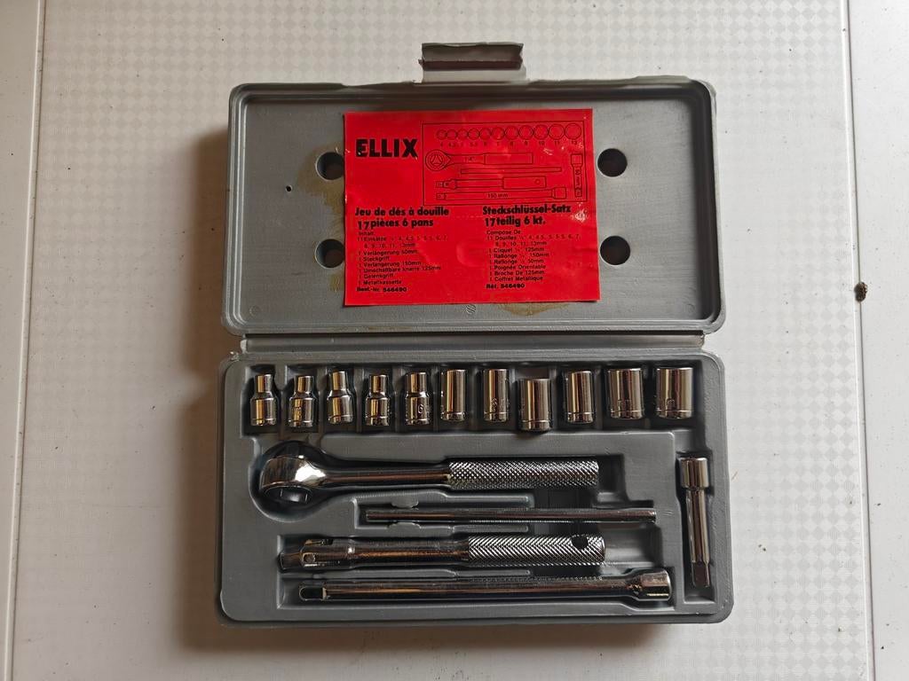 Ellix doppenset 17-delig, Ophalen of Verzenden, Zo goed als nieuw