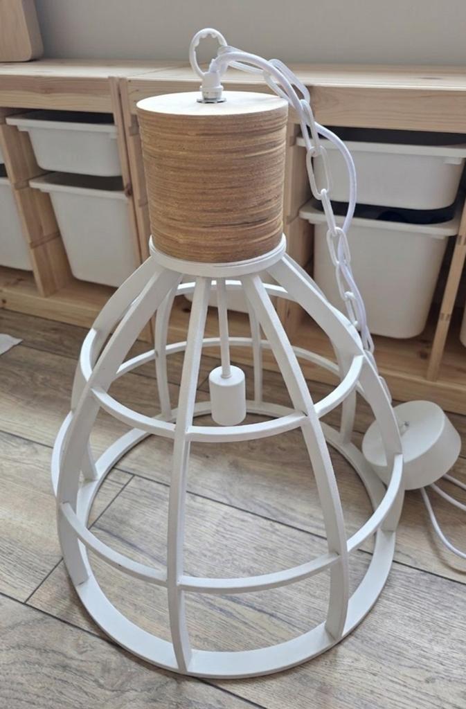 Brilliant Matrix XL hanglamp wit, Huis en Inrichting, Lampen | Hanglampen, Ophalen of Verzenden, Zo goed als nieuw, Overige materialen