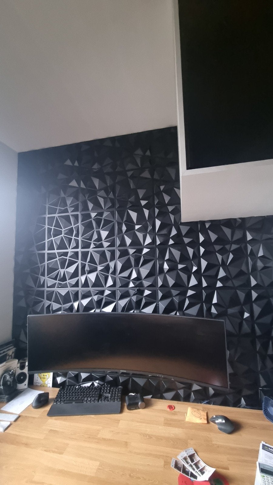 Wandpanelen 30x30 ongeveer 33 stuks en een paar halve, Ophalen of Verzenden