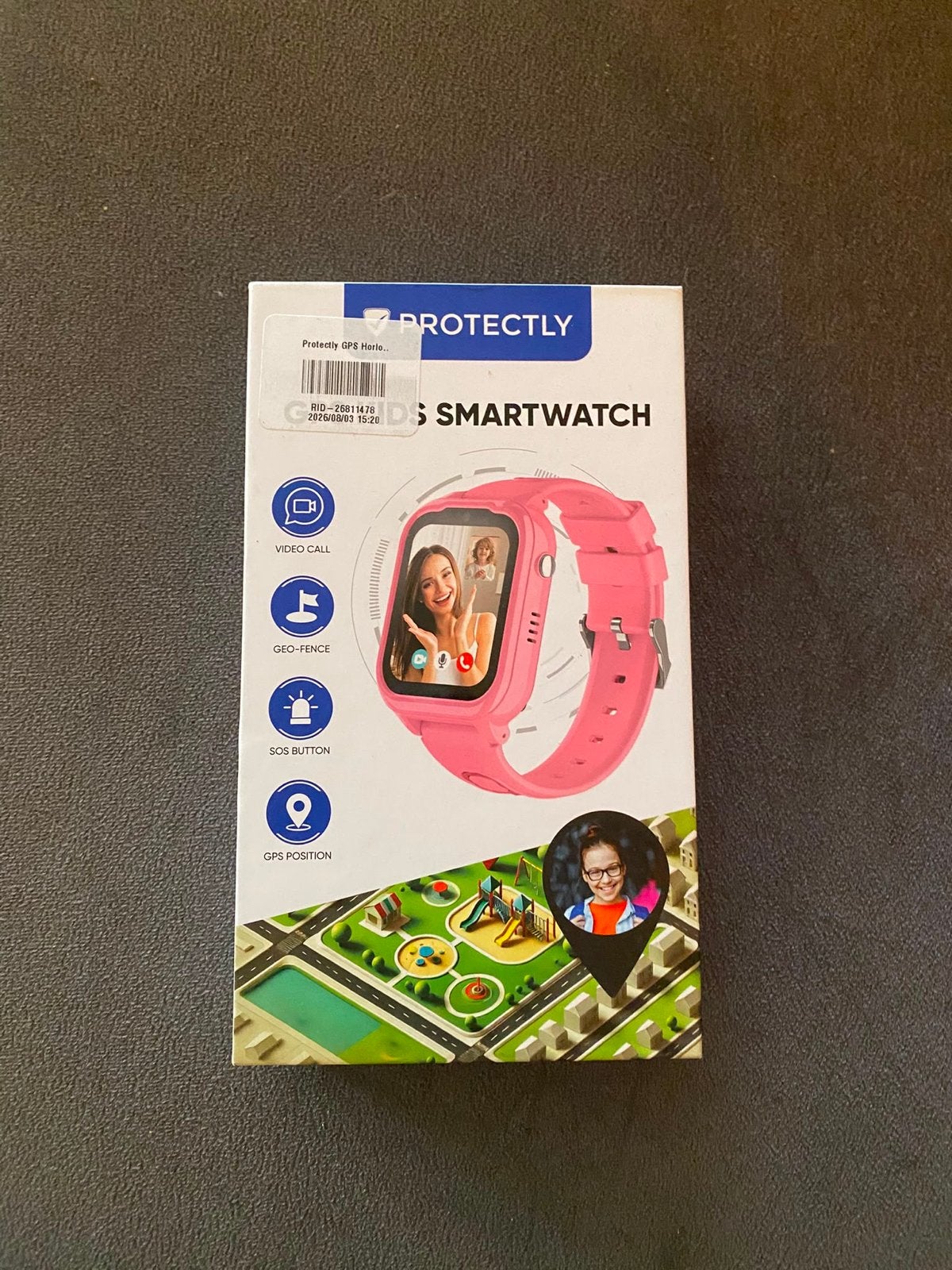Nieuw GPS Kinder Smartwatch - Roze, Sieraden, Tassen en Uiterlijk, -, Jongen of Meisje, Ophalen of Verzenden, Roze