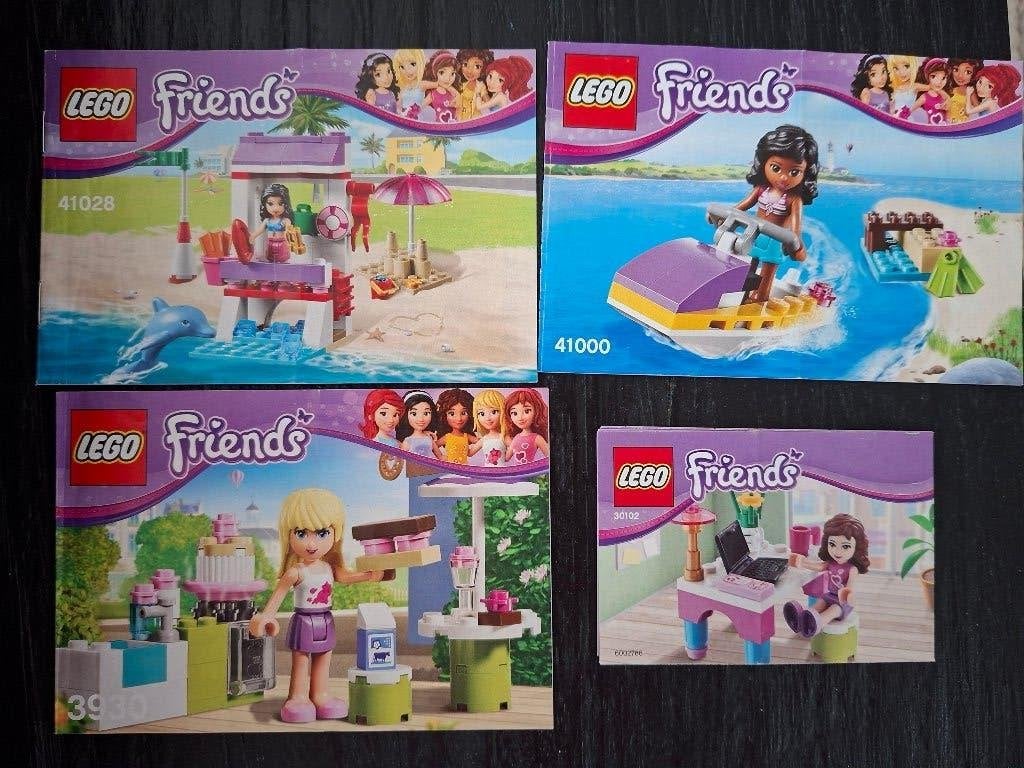 Lego Friends 4 sets compleet, Ophalen of Verzenden, Zo goed als nieuw