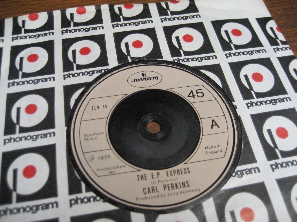 Carl perkins the ep express, Gebruikt, 7 inch, Ophalen of Verzenden, EP