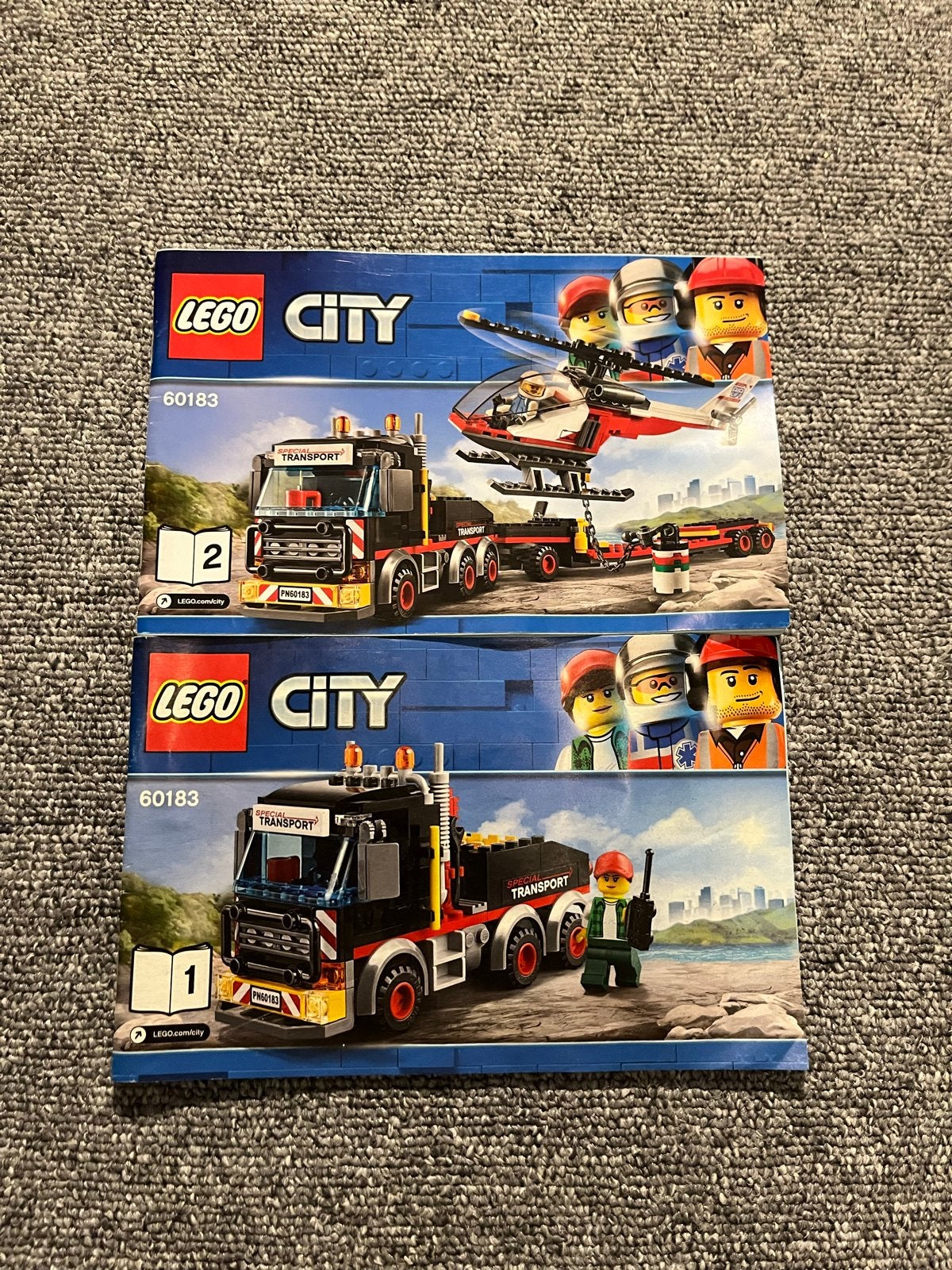 Foto 5 van LEGO City 60183 Zware Vrachttruck met Helikopter