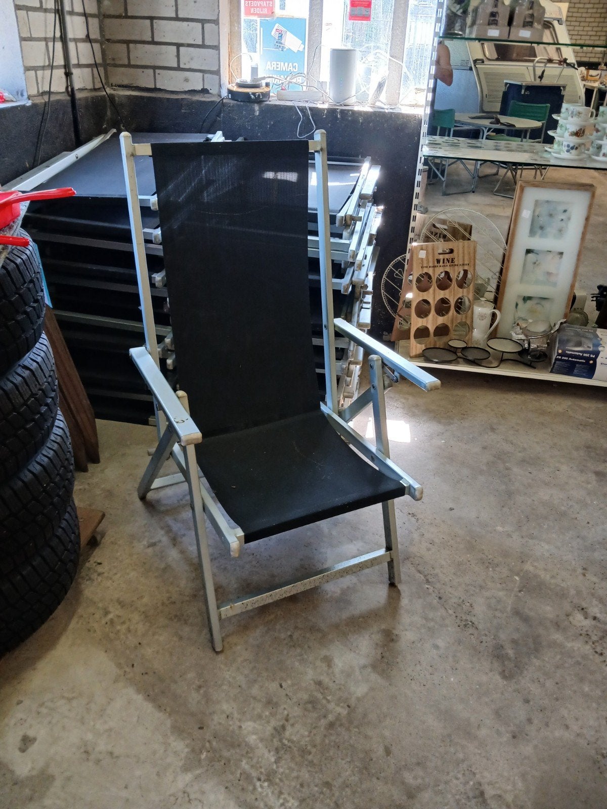 Tuin stoelen aluminium, Ophalen, Campingstoel