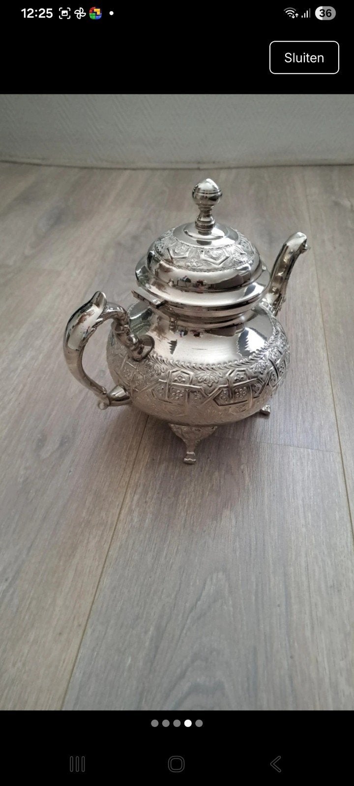berrad(Marokkaanse theepot), Theepot/fluitketel, Ophalen of Verzenden, Overige merken, Nieuw