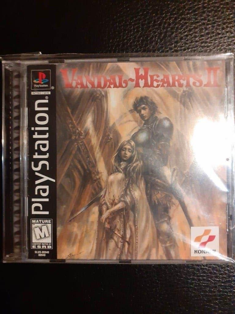 Vandal Hearts II voor Ps1, Ophalen, 1 speler, Zo goed als nieuw, Role Playing Game (Rpg)