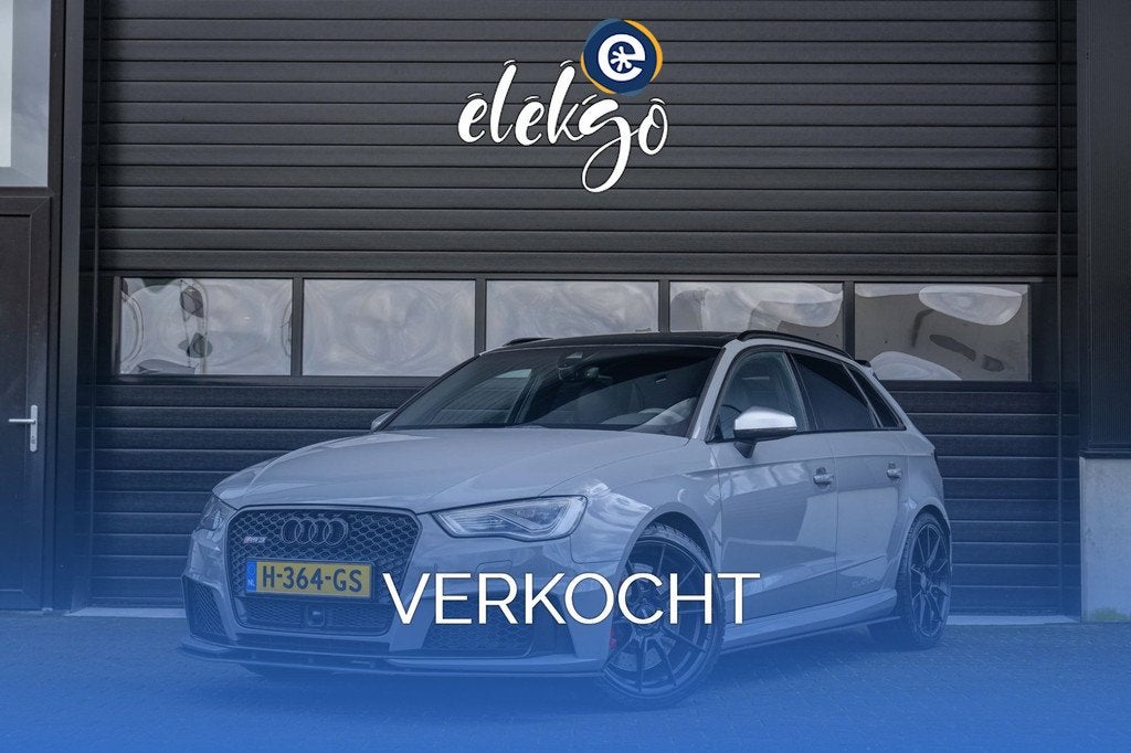Audi RS3 2.5 TFSI Quattro Pro Line Plus|Nardo|Schaalstoelen|, Auto's, Audi, Automaat, Gebruikt, RS3, 367 pk
