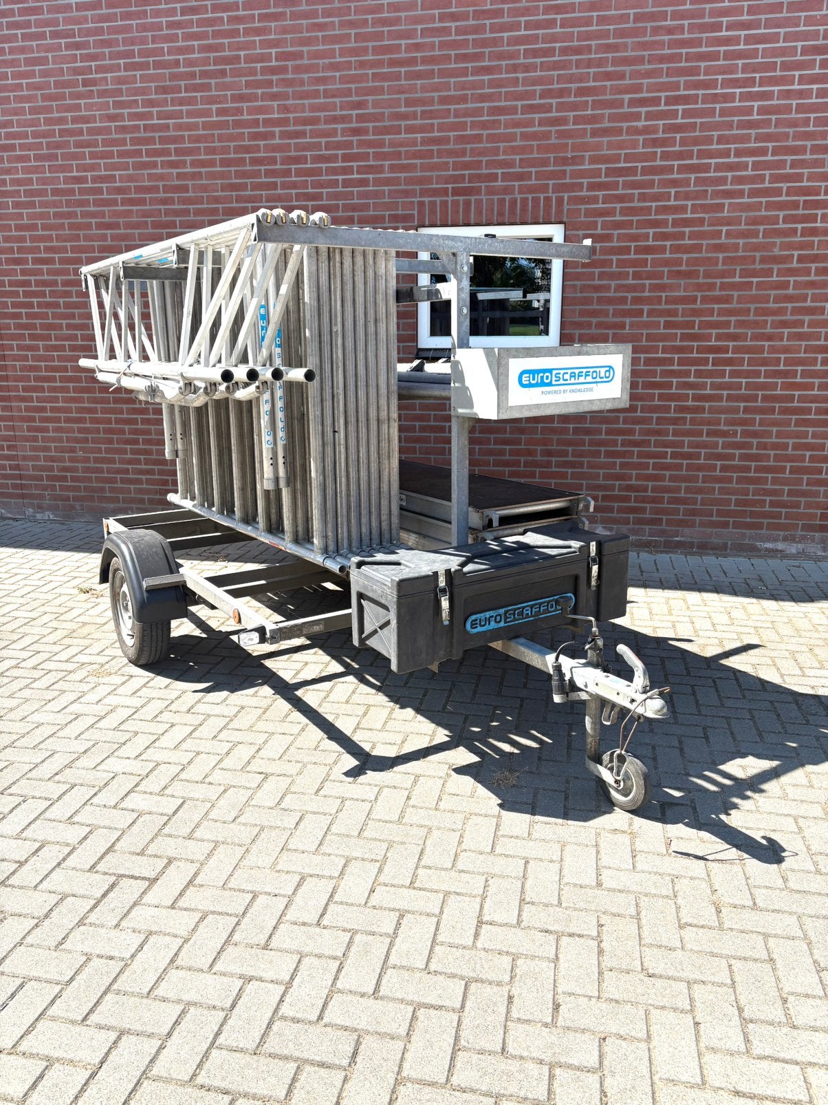 Steiger Euroscafold, Ophalen, Zo goed als nieuw, Rolsteiger of Kamersteiger, 5 meter of hoger