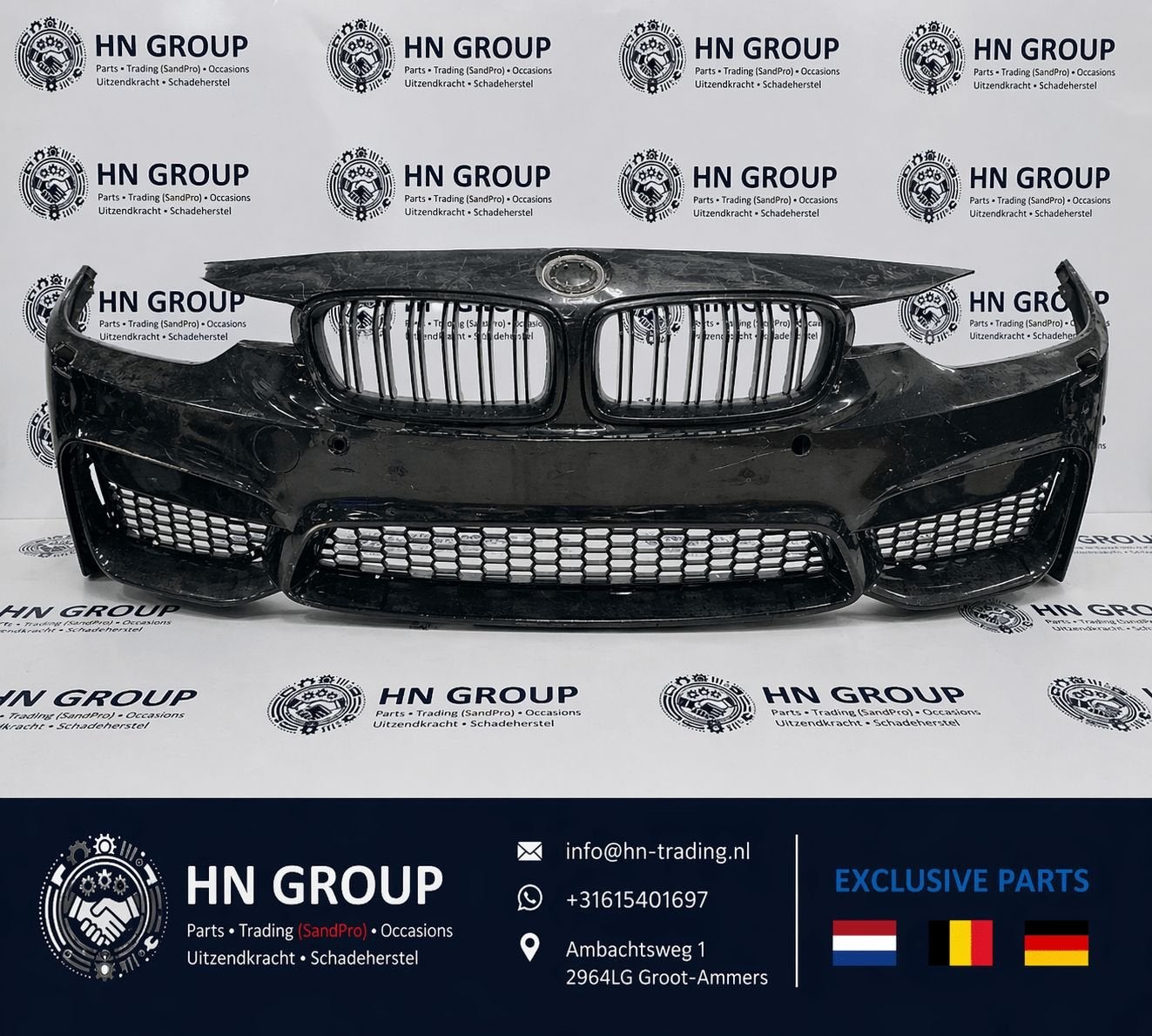 BMW 3 (F30, F80) M3 Voorbumper, Gebruikt, -, Voor, -