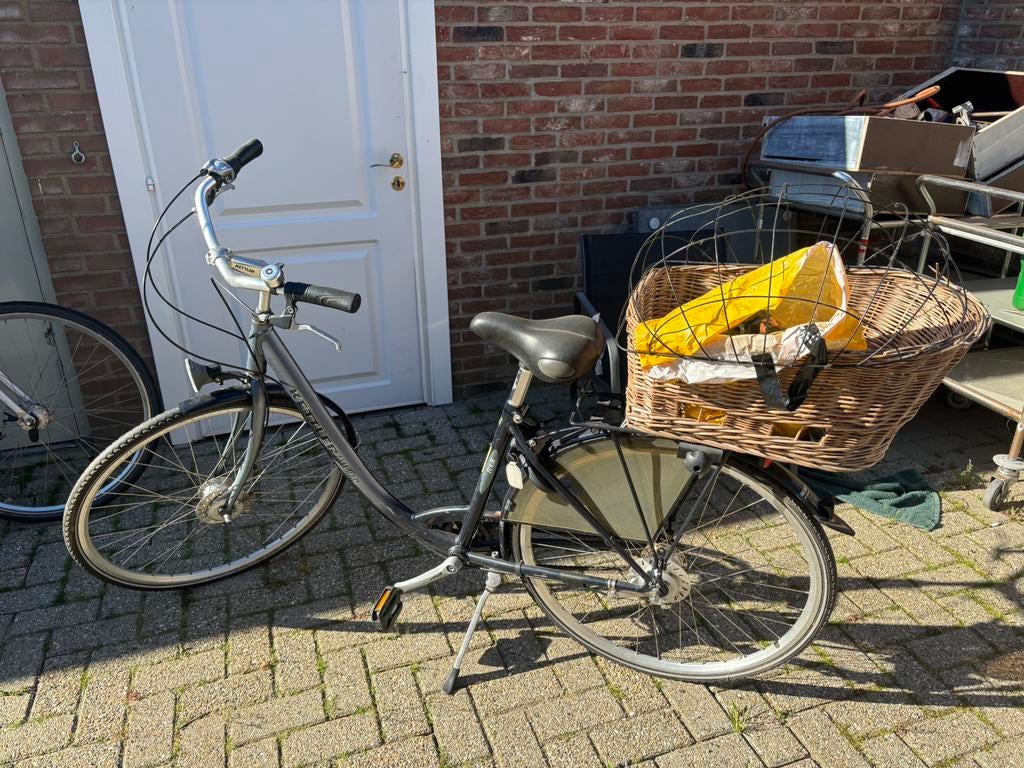 Dames fiets kettler, Overige merken, Mandje, Verzenden, Zo goed als nieuw