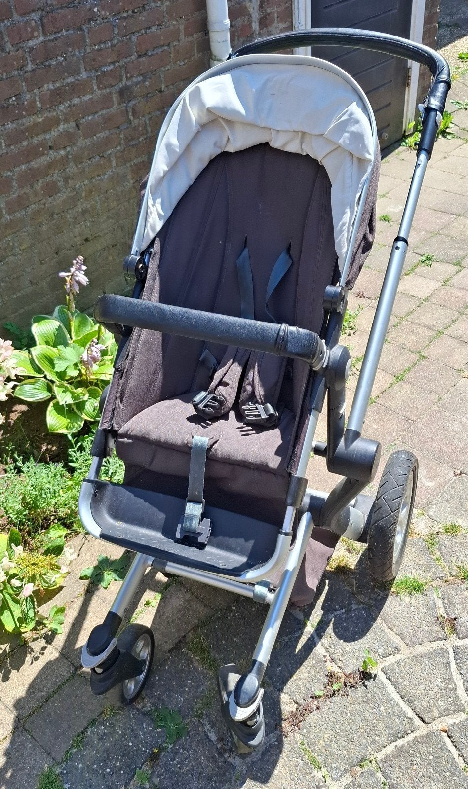 Joolz kinderwagen met babybak en accessoires, Gebruikt, Verstelbare duwstang, Ophalen, Kinderwagen