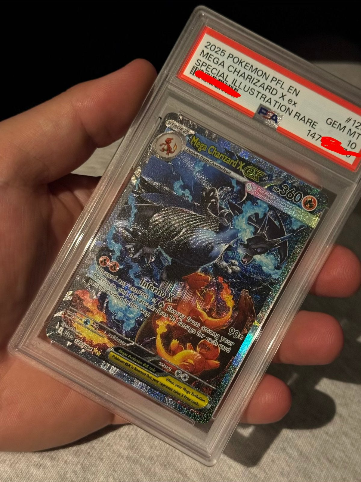 Charizard 125 PFL PSA 10, Hobby en Vrije tijd, Verzamelkaartspellen | Pokémon, Ophalen of Verzenden, Zo goed als nieuw