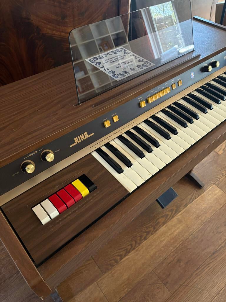RIHA digitale piano - Vintage elektronisch orgel, Muziek en Instrumenten, Orgels, Ophalen of Verzenden, Gebruikt, 1 klavier, Orgel