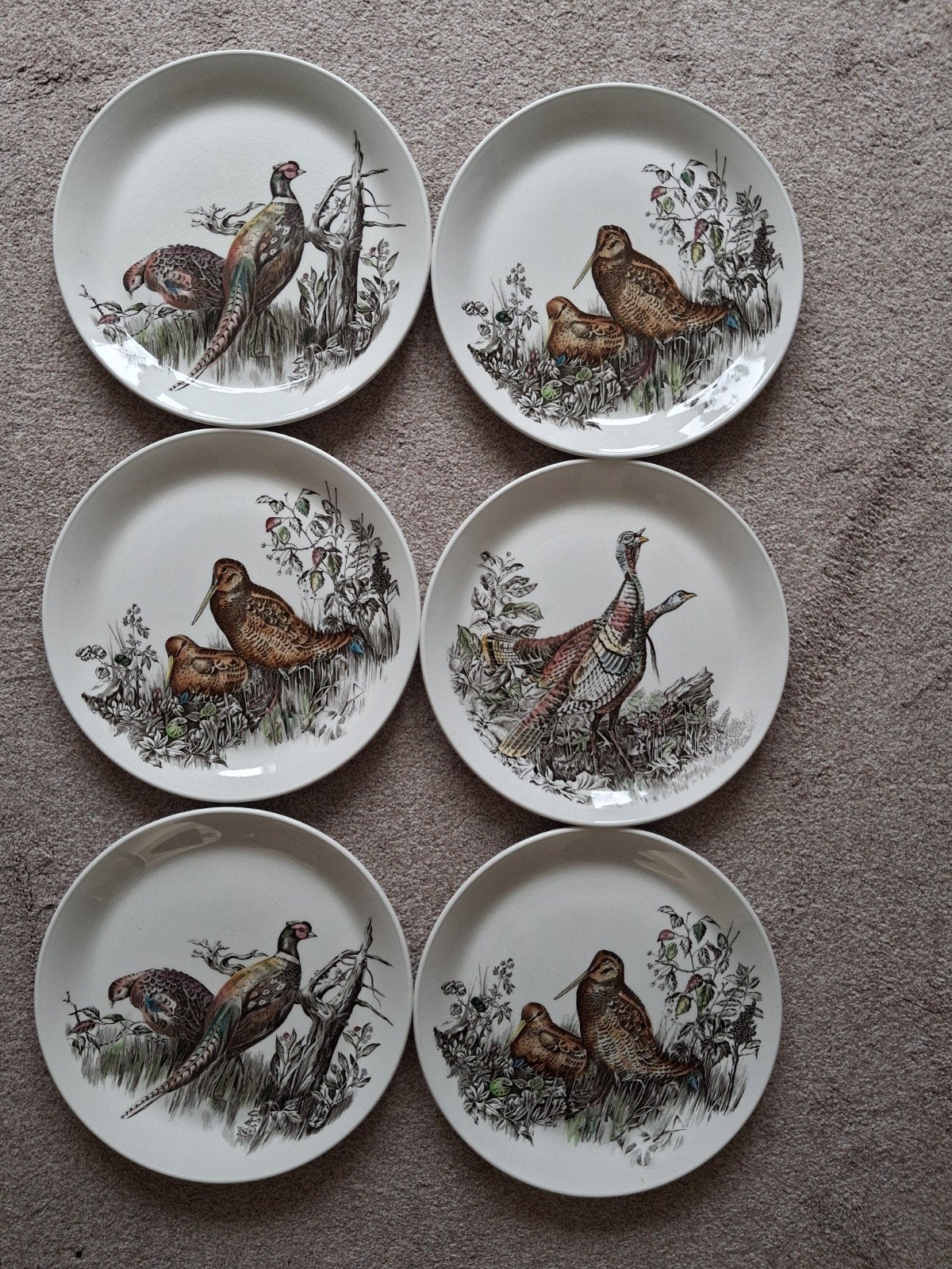 Johnson Brothers jacht servies 6 borden 28cm doorsnee. ., Ophalen of Verzenden