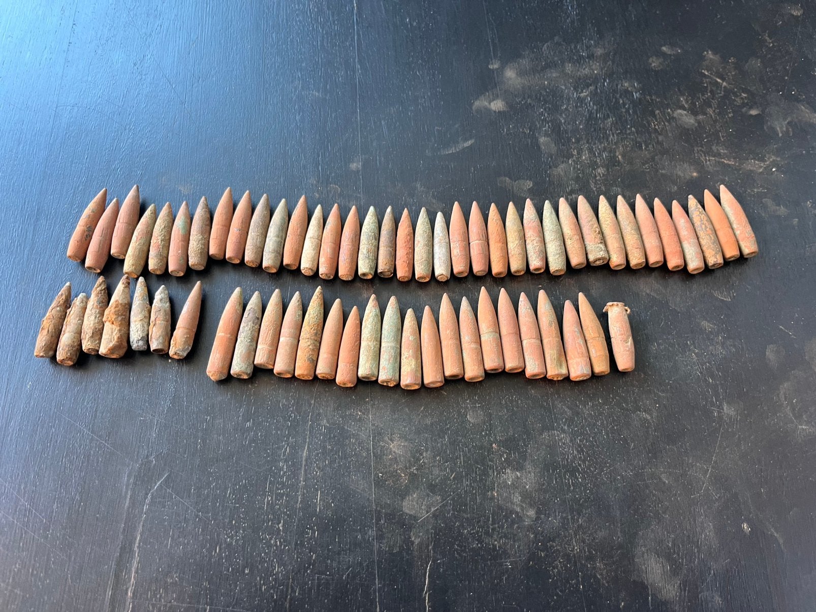 Wo2 bodemvondst punten, Verzamelen, Militaria | Tweede Wereldoorlog, Ophalen of Verzenden, Duitsland, Hulzen of Bodemvondsten