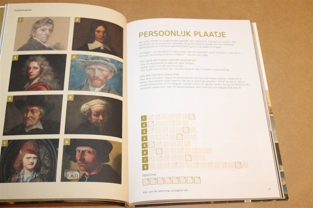 Het Rijksmuseum Puzzelboek Denksport — Kunst, Quiz & Weetjes, Ophalen of Verzenden, Zo goed als nieuw, Overige onderwerpen