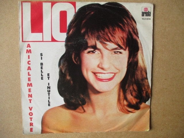 s3148 lio - amicalement votre, Ophalen, Gebruikt, 7 inch, Overige genres
