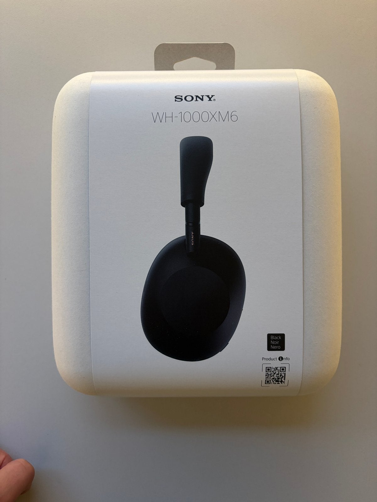 Sony WH-1000XM6 zwart – zgan, compleet + factuur (2 sept)