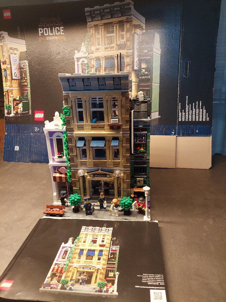 Lego Creator Expert 10278 Police Station, Lego, Ophalen of Verzenden, Zo goed als nieuw, Compleet