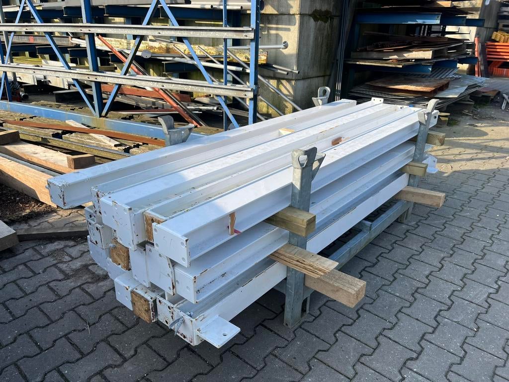 Hea wit gepoeder coated, Tuin en Terras, Palen, Balken en Planken, Ophalen of Verzenden, Zo goed als nieuw