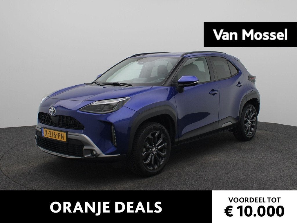 Toyota Yaris Cross 1.5 Hybrid Explore | Stoelverwarming | Na, 12 maanden, Stof, Gebruikt, Blauw
