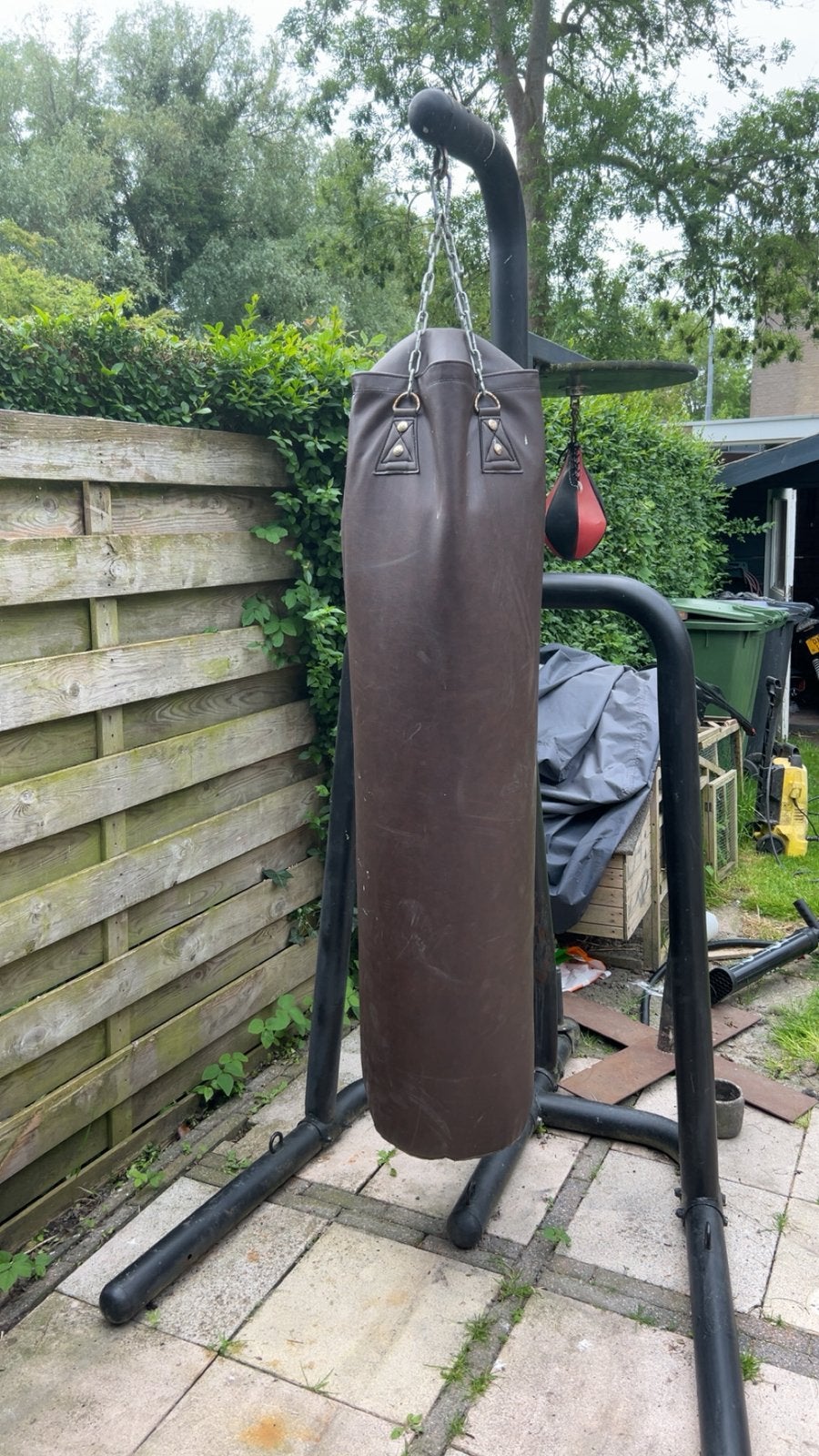 Bokszak !!ook los van elkaar te koop!!, Ophalen, Gebruikt, Bokszak