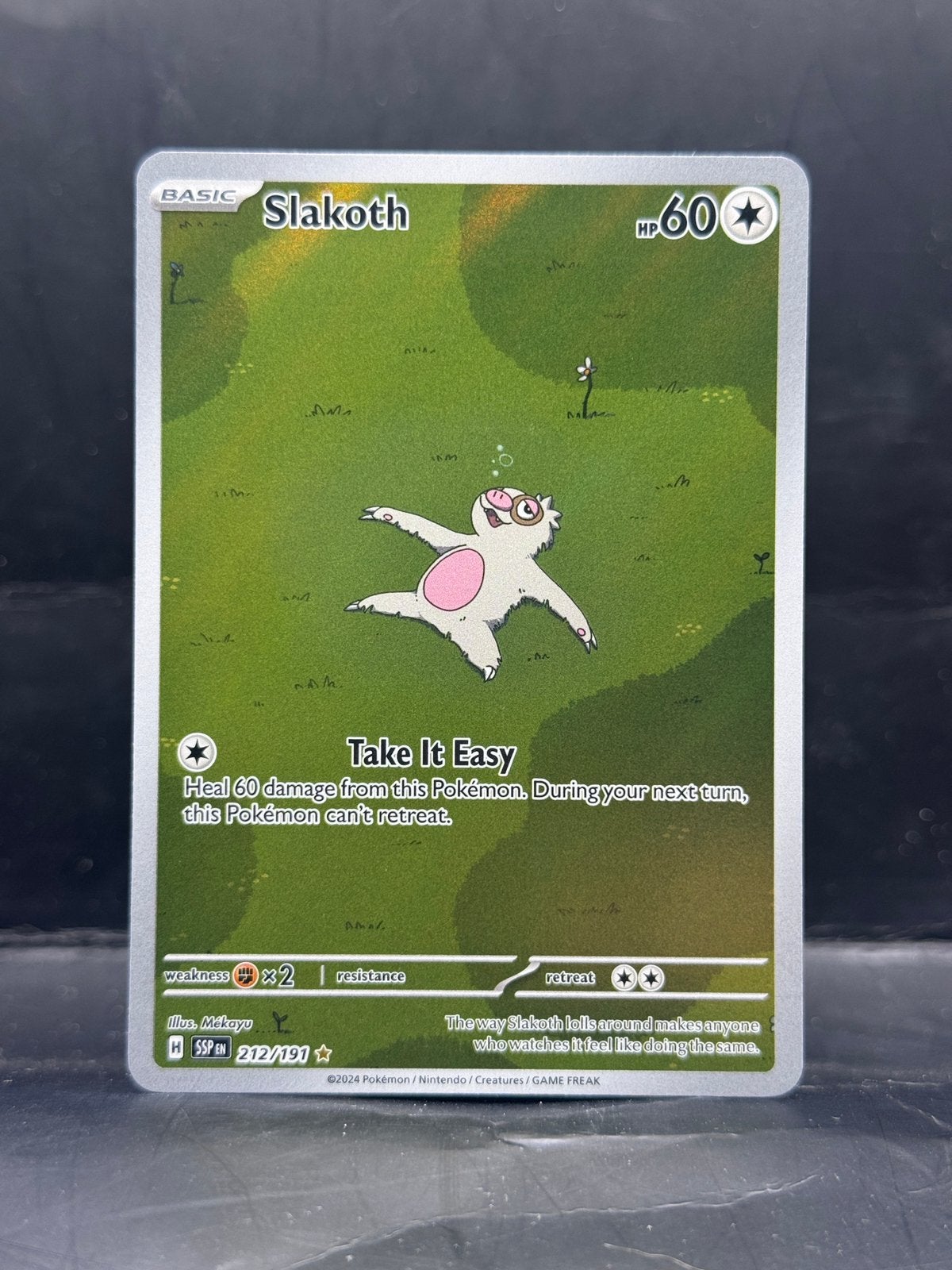 Pokemon Surging Sparks - Slakoth 212/191, Ophalen of Verzenden, Zo goed als nieuw