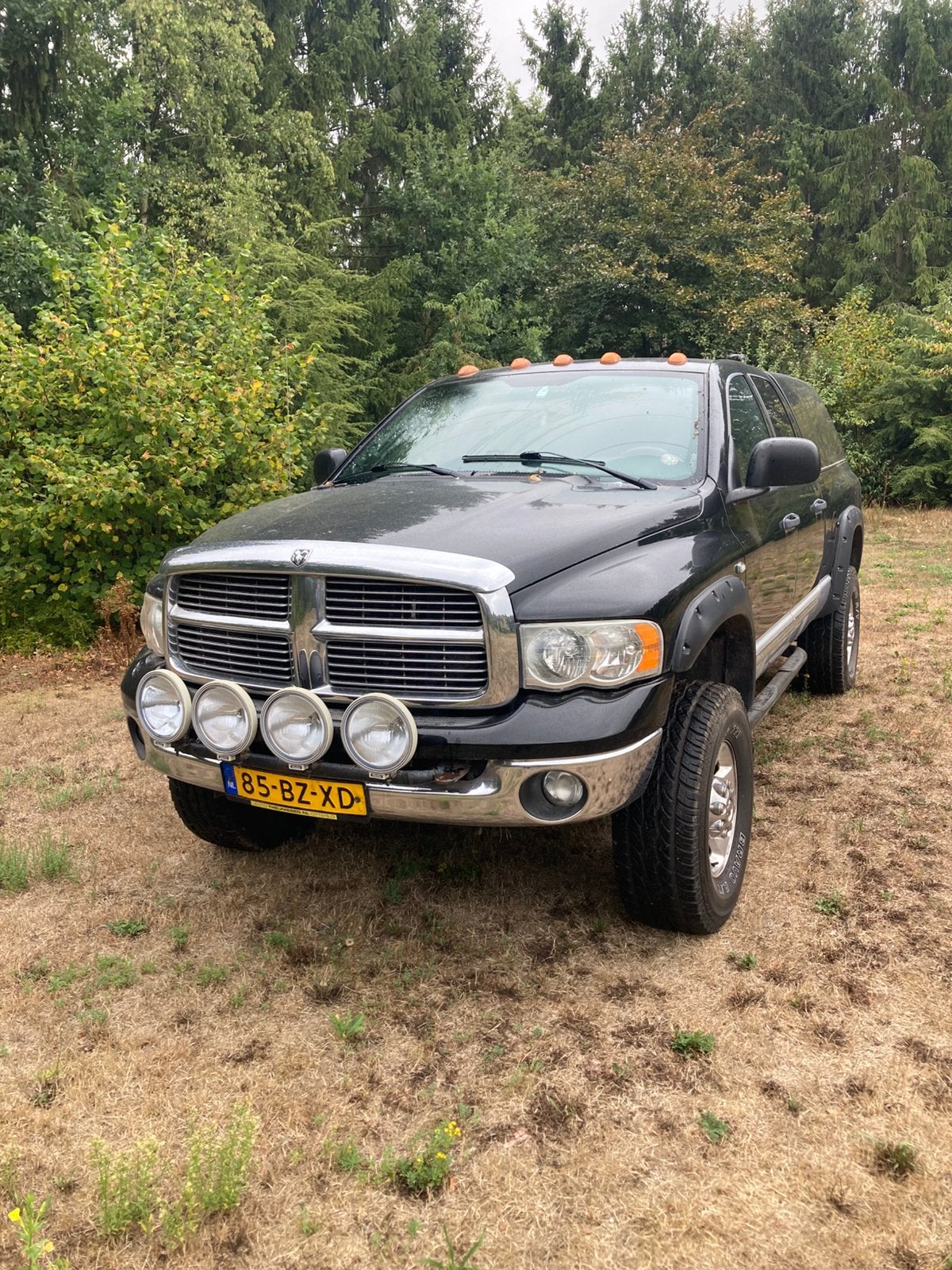 Dodge Ram 2500 Cummins Diesel 2005, Automaat, 309 pk, Zwart, Zwart