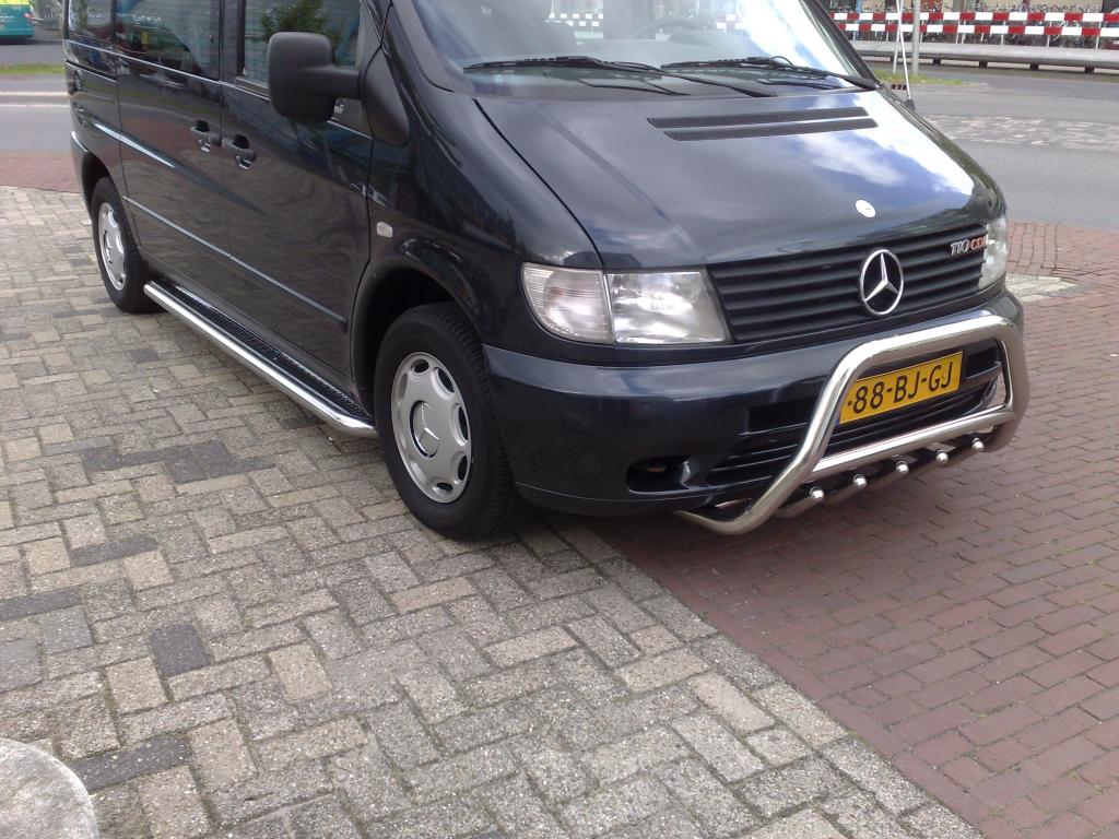 #AANBIEDING Sidebars met Traanplaat Mercedes V230 W638, Niet ingevuld, Niet ingevuld, Niet ingevuld