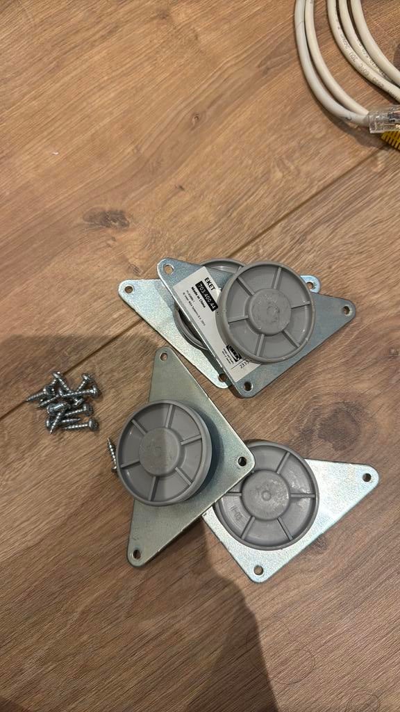 4x ikea eket poot, Ophalen of Verzenden