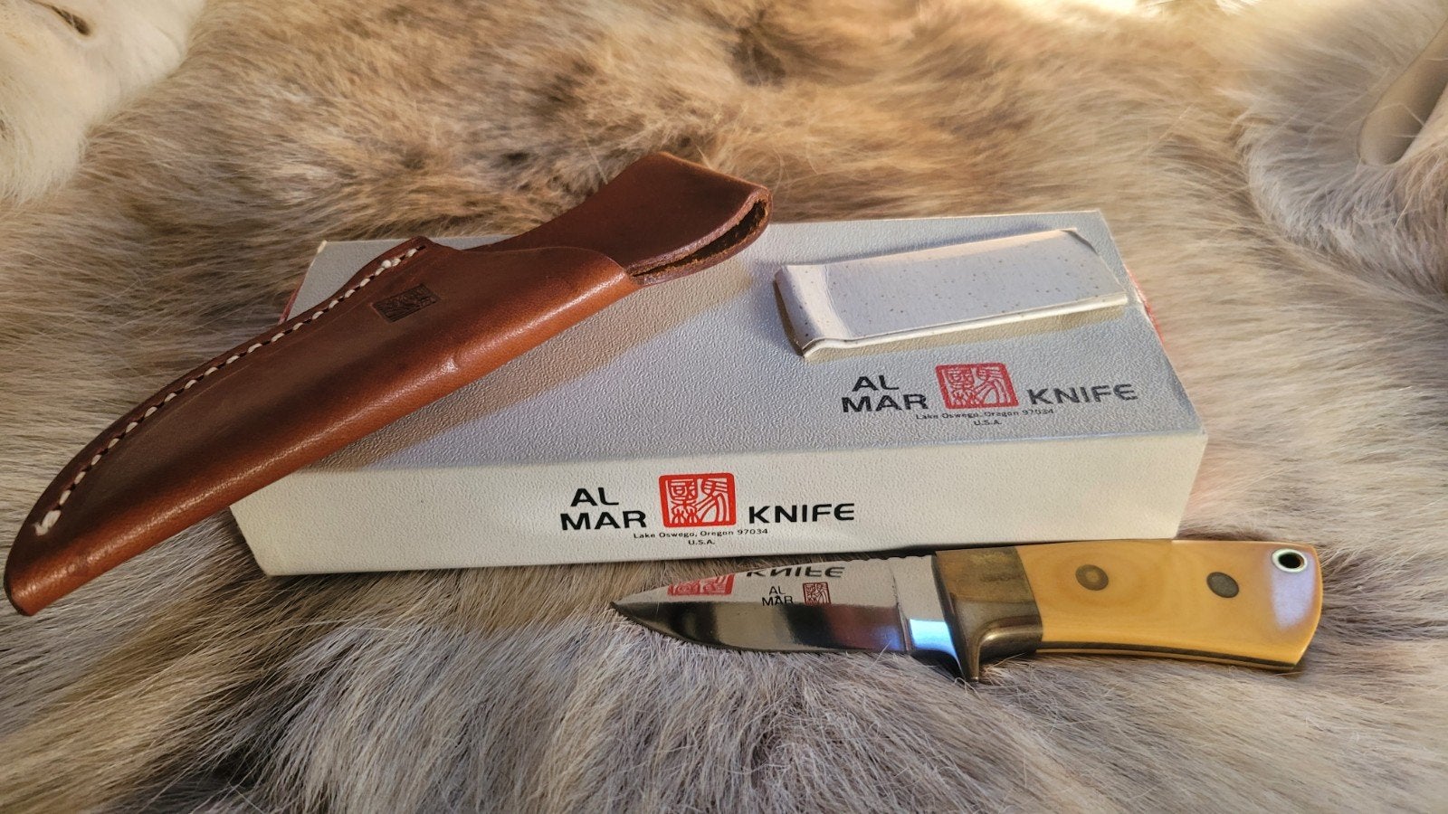 Al Mar knives - Pack Rat 2 mes - MIB, Ophalen of Verzenden, Zo goed als nieuw