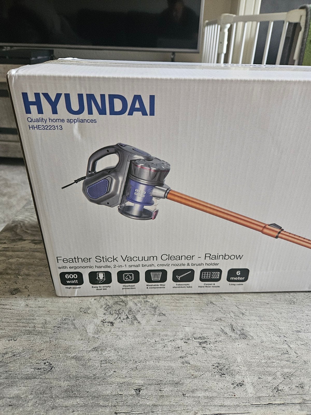 hyundai stick vacuum cleaner stofzuiger, Ophalen of Verzenden, Nieuw