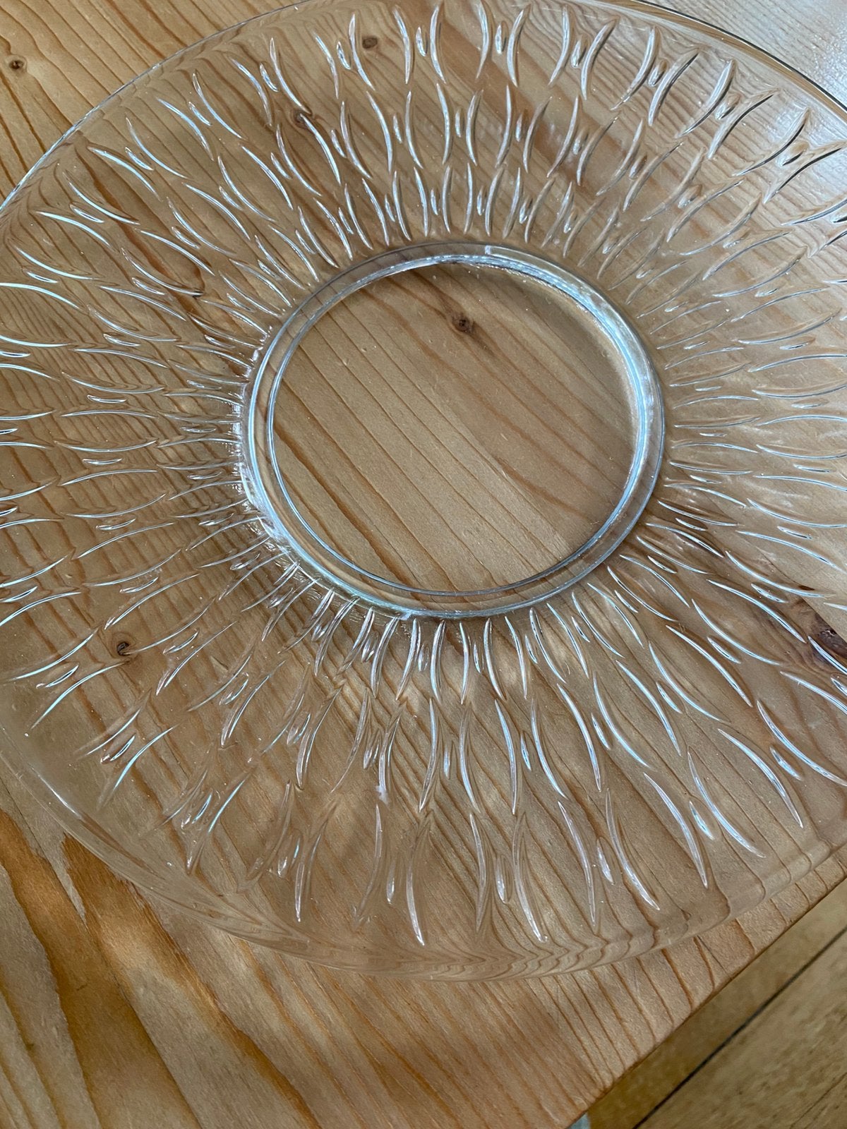 Vlaai schotels twee, Overige merken, Klassiek, Ophalen of Verzenden, Glas