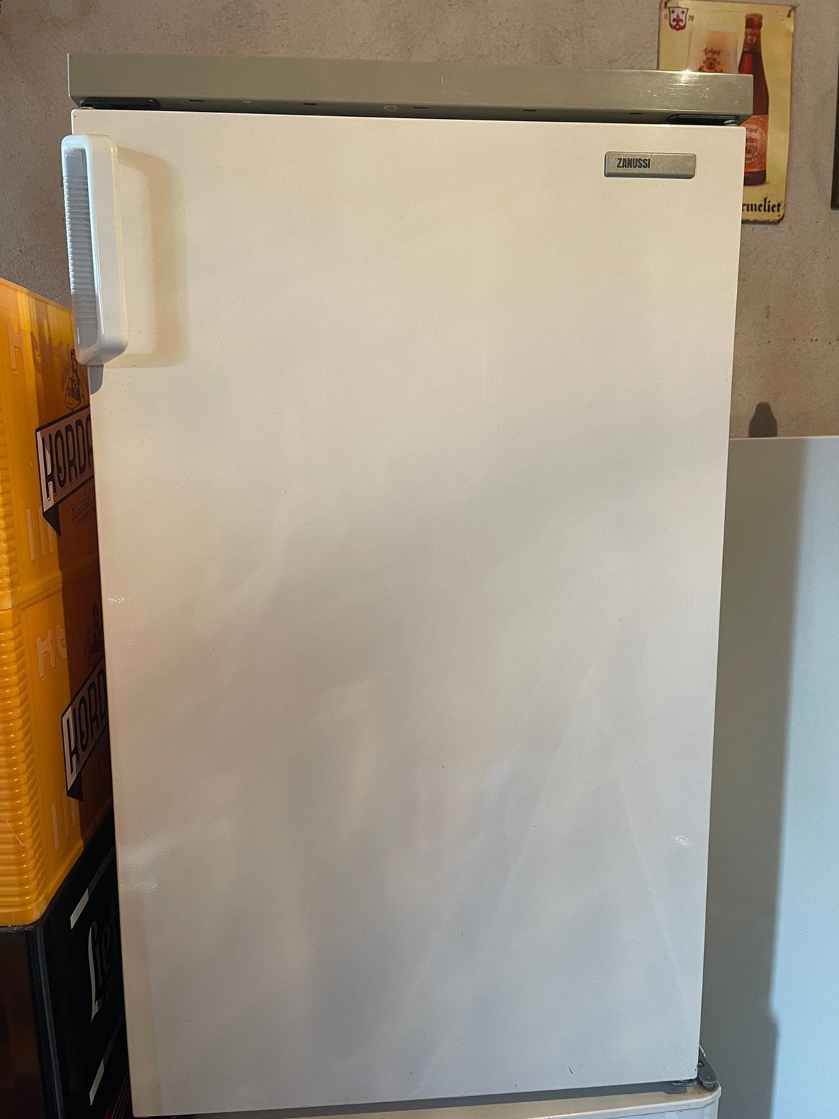 Zanussi koelkast, Witgoed en Apparatuur, Minder dan 75 liter, Ophalen, Gebruikt, Met vriesvak