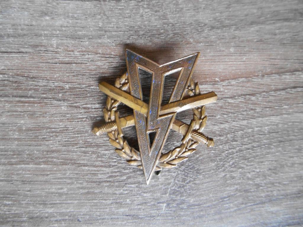 MLV speld, Ophalen of Verzenden, Landmacht, Nederland, Lintje, Medaille of Wings