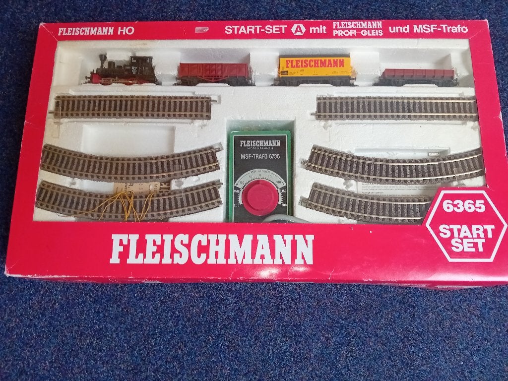 Treinset Treinset Fleischmann Tartset HO 6365, Hobby en Vrije tijd, Ophalen, Treinset, Gelijkstroom, Fleischmann